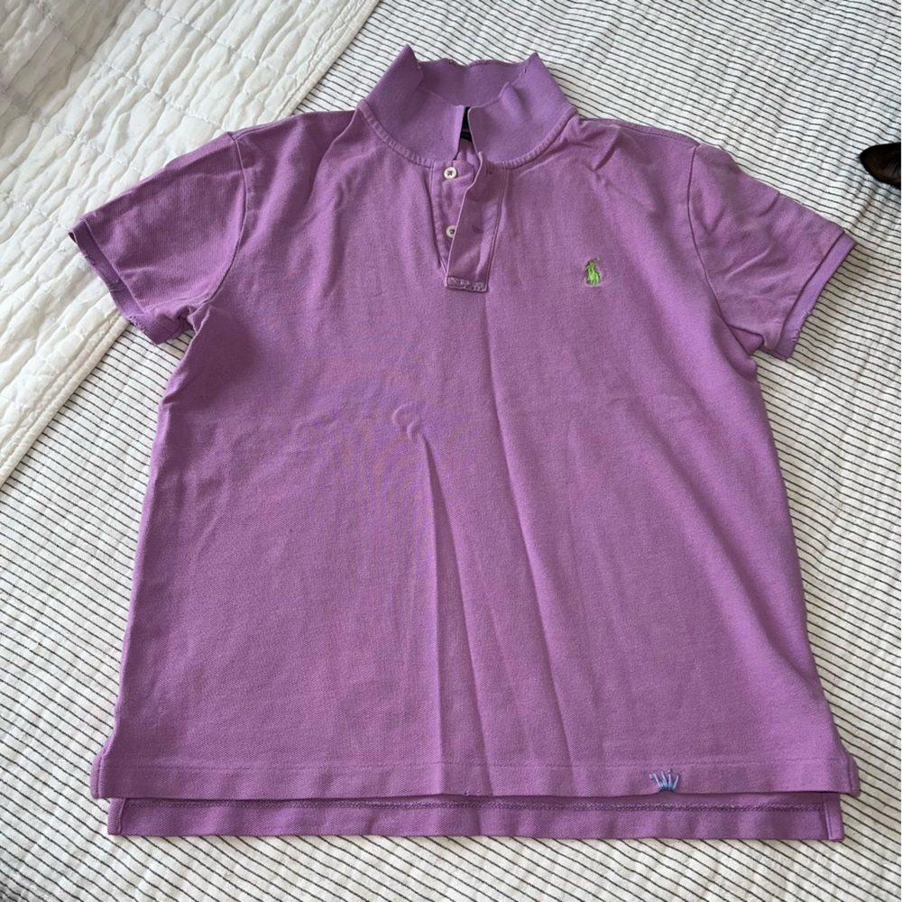 POLO Ralph Lauren Distressed SS Classic Fit Polo medium